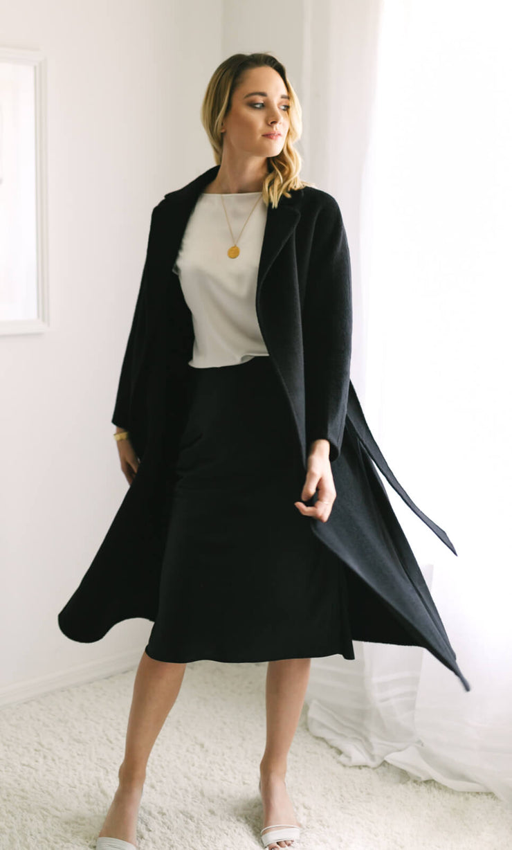 Marcella Cashmere Overcoat