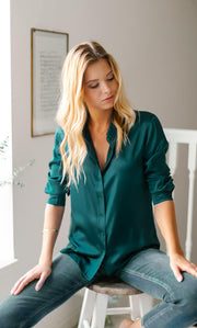 Monaco Silk Blouse