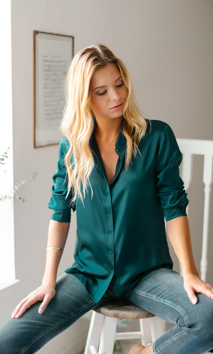 Monaco Silk Blouse