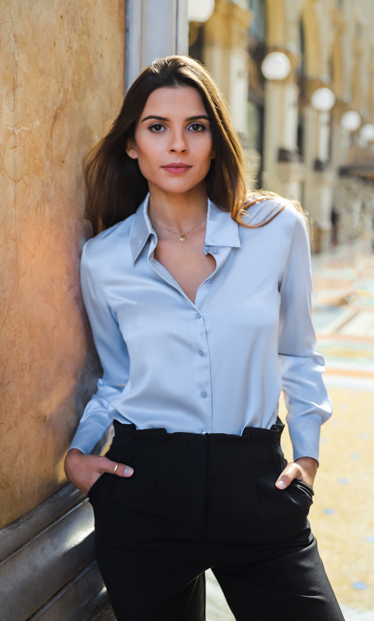 Monaco Silk Blouse - Seasonal Collection