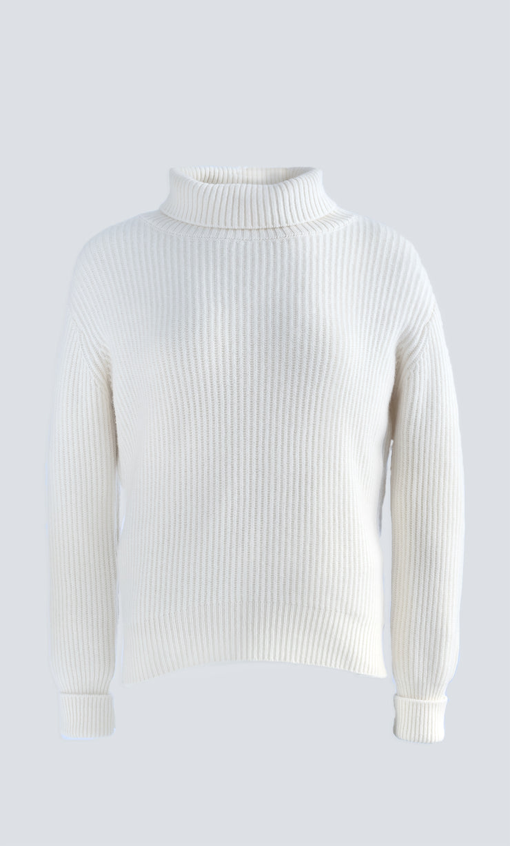 Tessa Cashmere Turtleneck Sweater