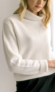 Tessa Cashmere Turtleneck Sweater