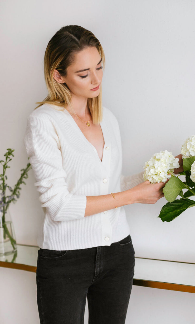 Valentina Luxe Cashmere Cardigan