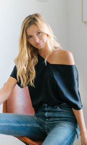 Verona Reversible Silk Blouse