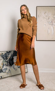 Tessa Cashmere Turtleneck Sweater