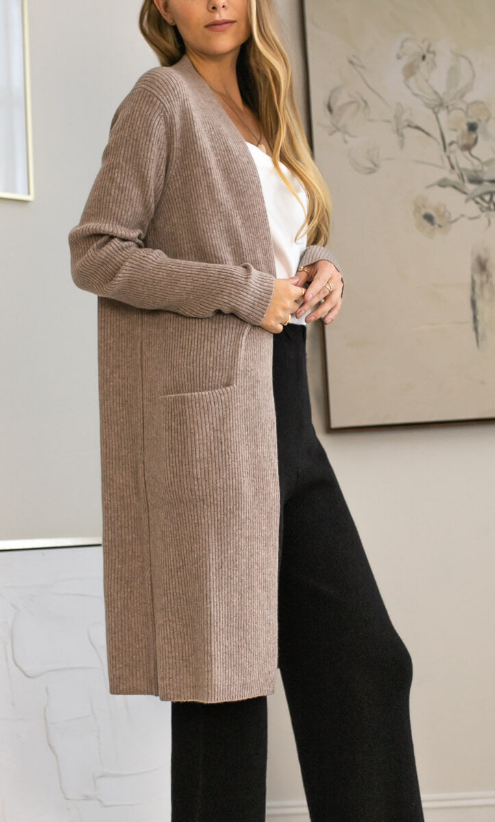 Winslet Cashmere Cardigan Coat