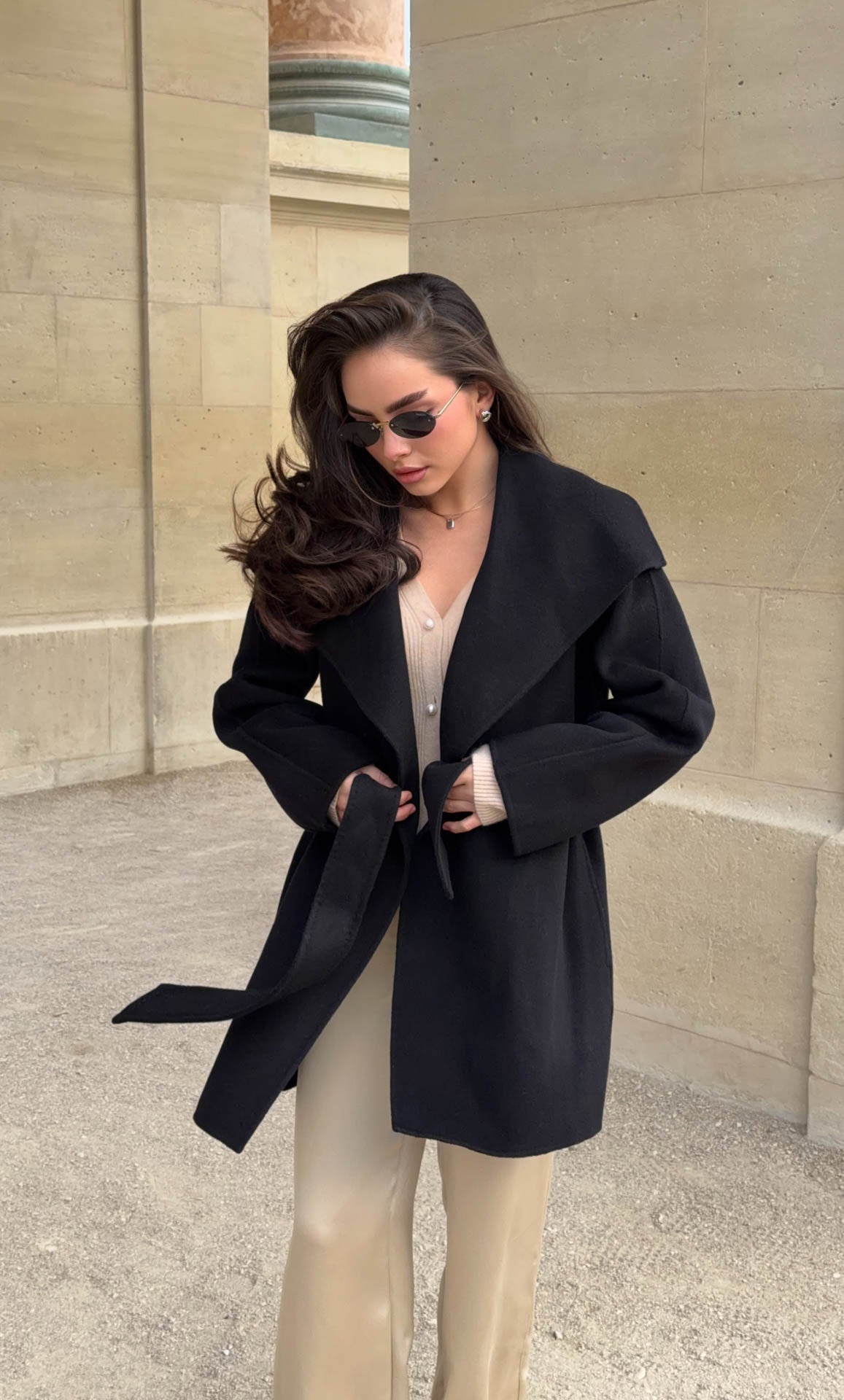 Alba Cashmere Coat | Ravella