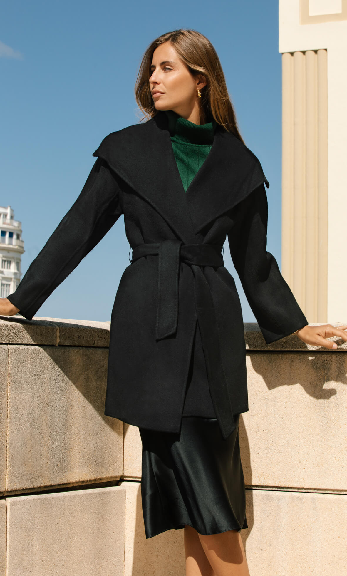 Alba Cashmere Coat | Ravella
