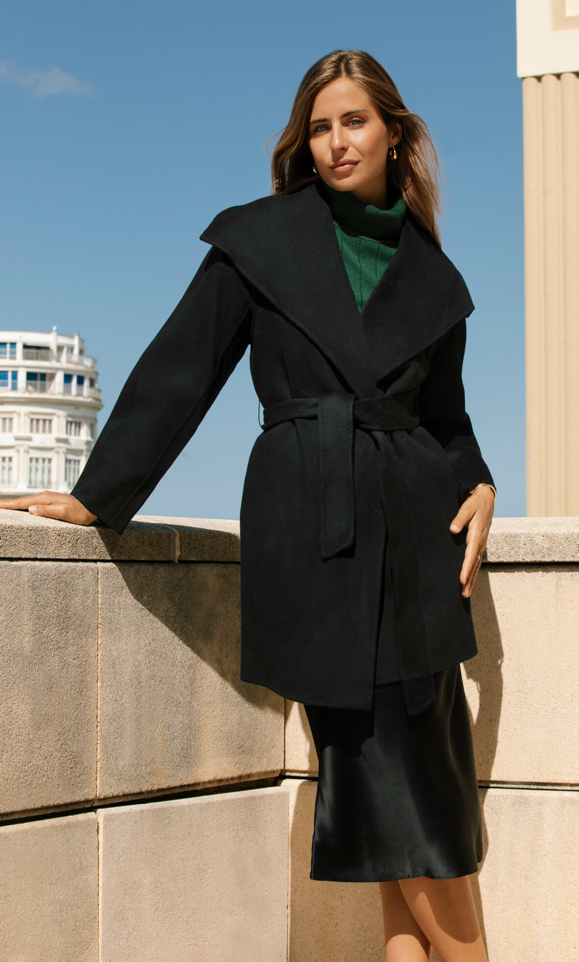 Alba Cashmere Coat | Ravella