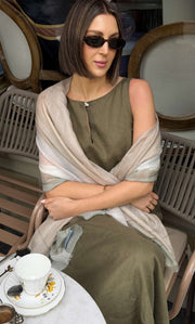 Bellina Italian Linen Dress