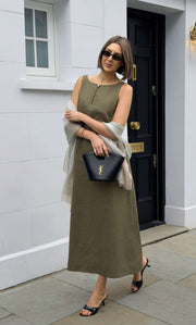 Bellina Italian Linen Dress