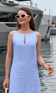 Bellina Italian Linen Dress