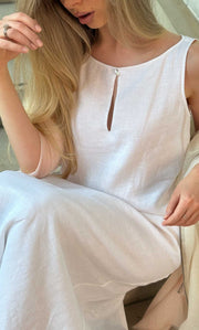 Bellina Italian Linen Dress