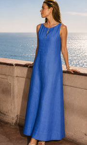 Bellina Italian Linen Dress