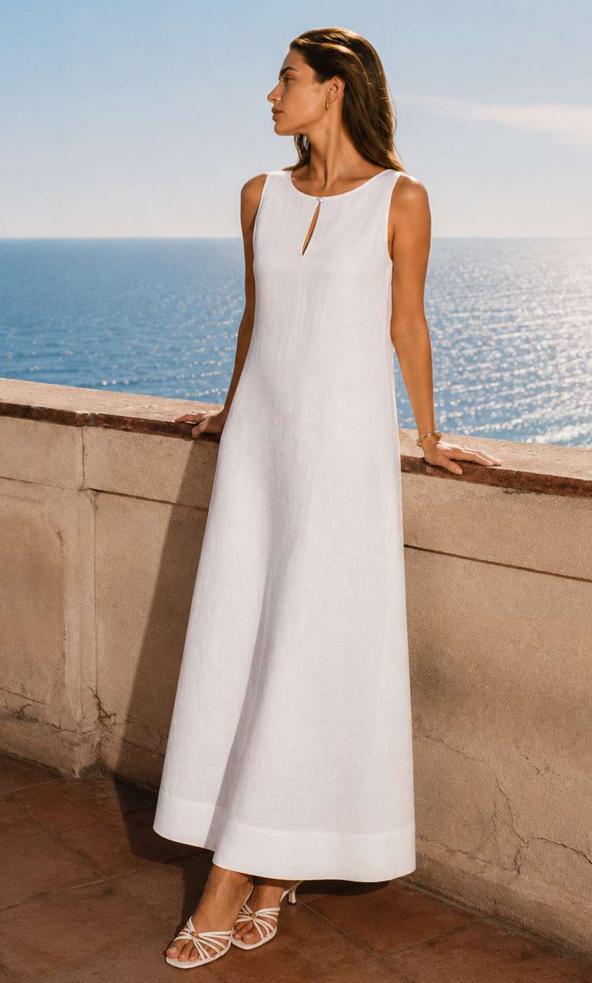 italian linen dresses ireland Bellina Dress occasion-christmas This elegant dress features Midi Dress Black Bodycon Color:Ocean Blue Floral Stripe