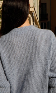 Bianca Boucle Cashmere Cardigan