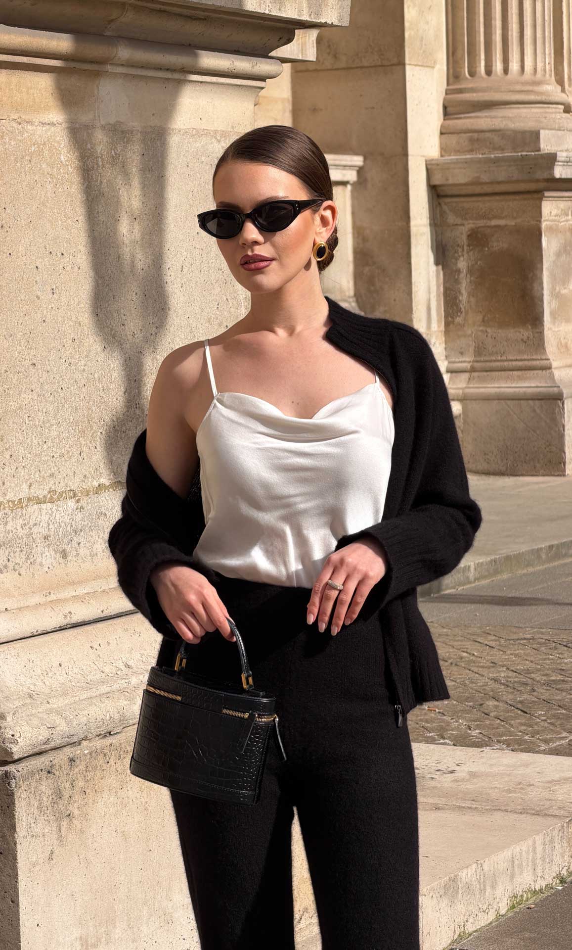 Capri Silk Cami - 100% Silk Camisole Slip | Ravella Luxury