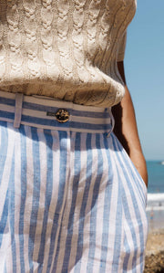 Selena Italian Linen Shorts
