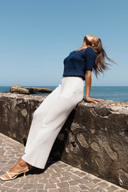 Mara Silk Knit Pants