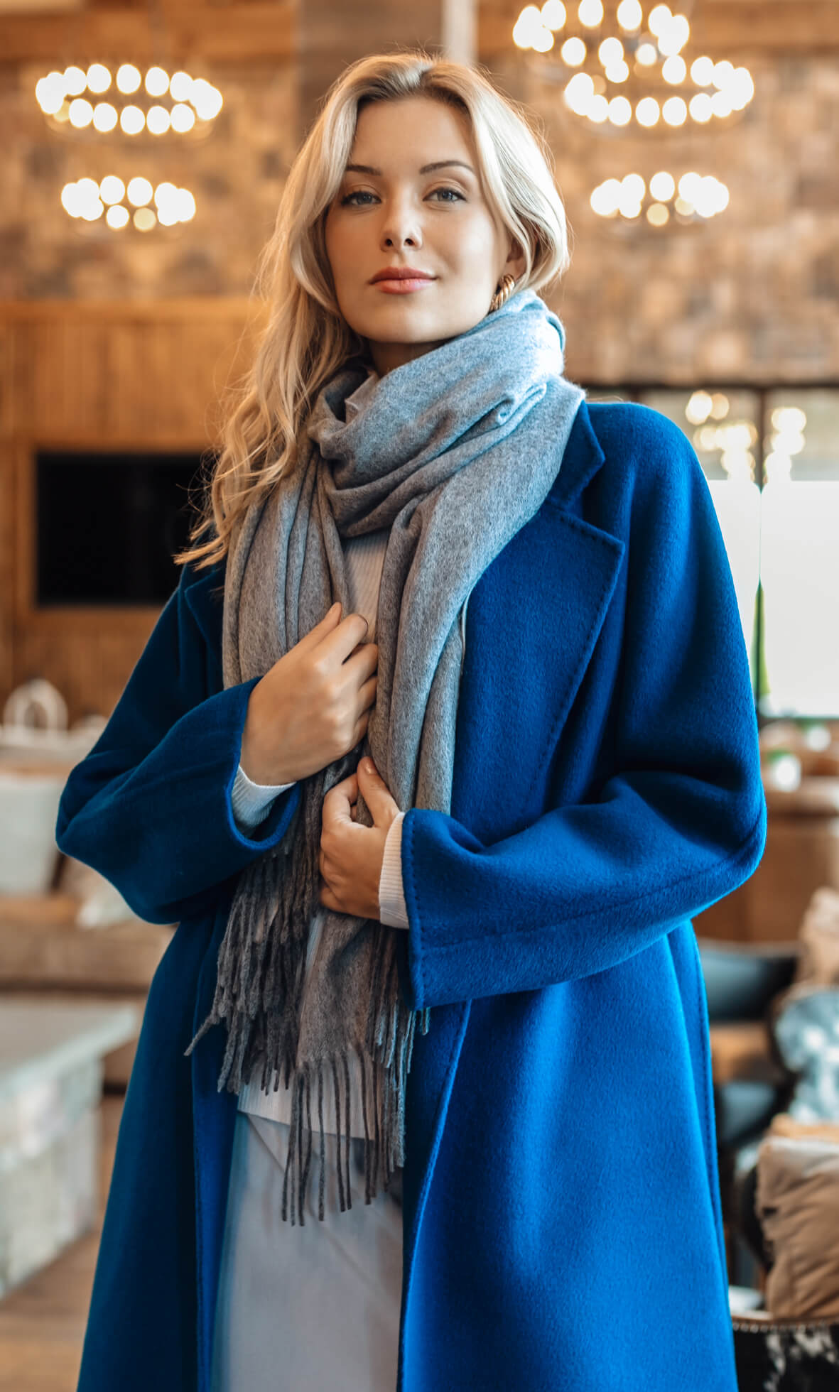 Celeste Cashmere Scarf - 100% Luxury Cashmere | Ravella
