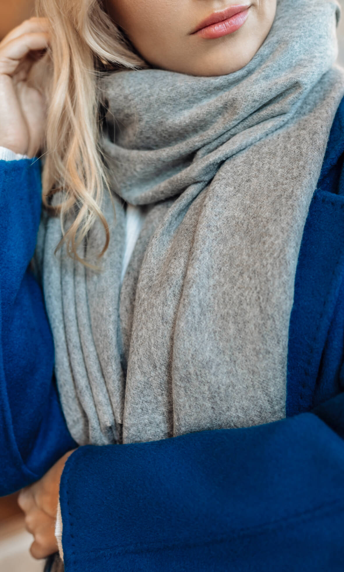 Celeste Cashmere Scarf - 100% Luxury Cashmere | Ravella