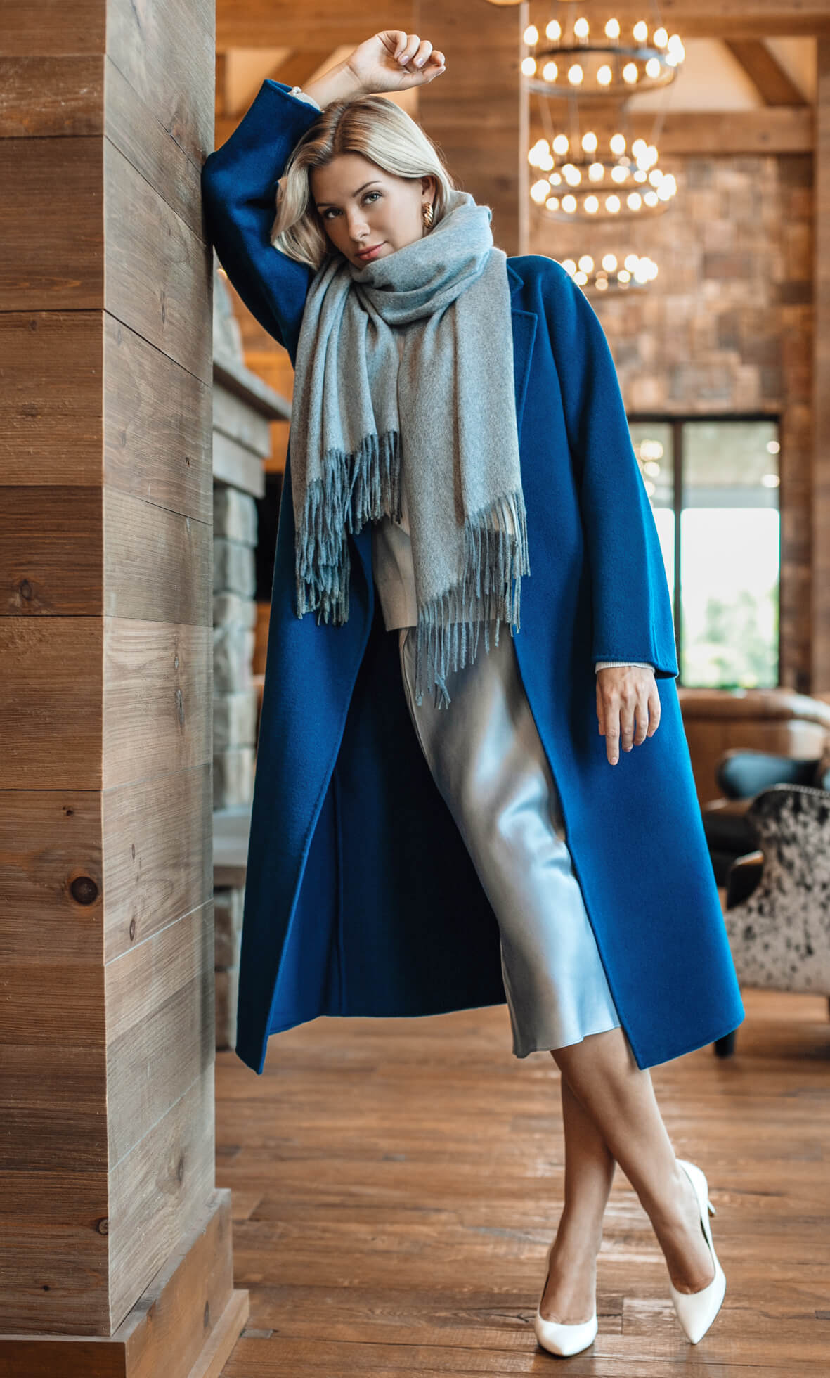 Celeste Cashmere Scarf - 100% Luxury Cashmere | Ravella