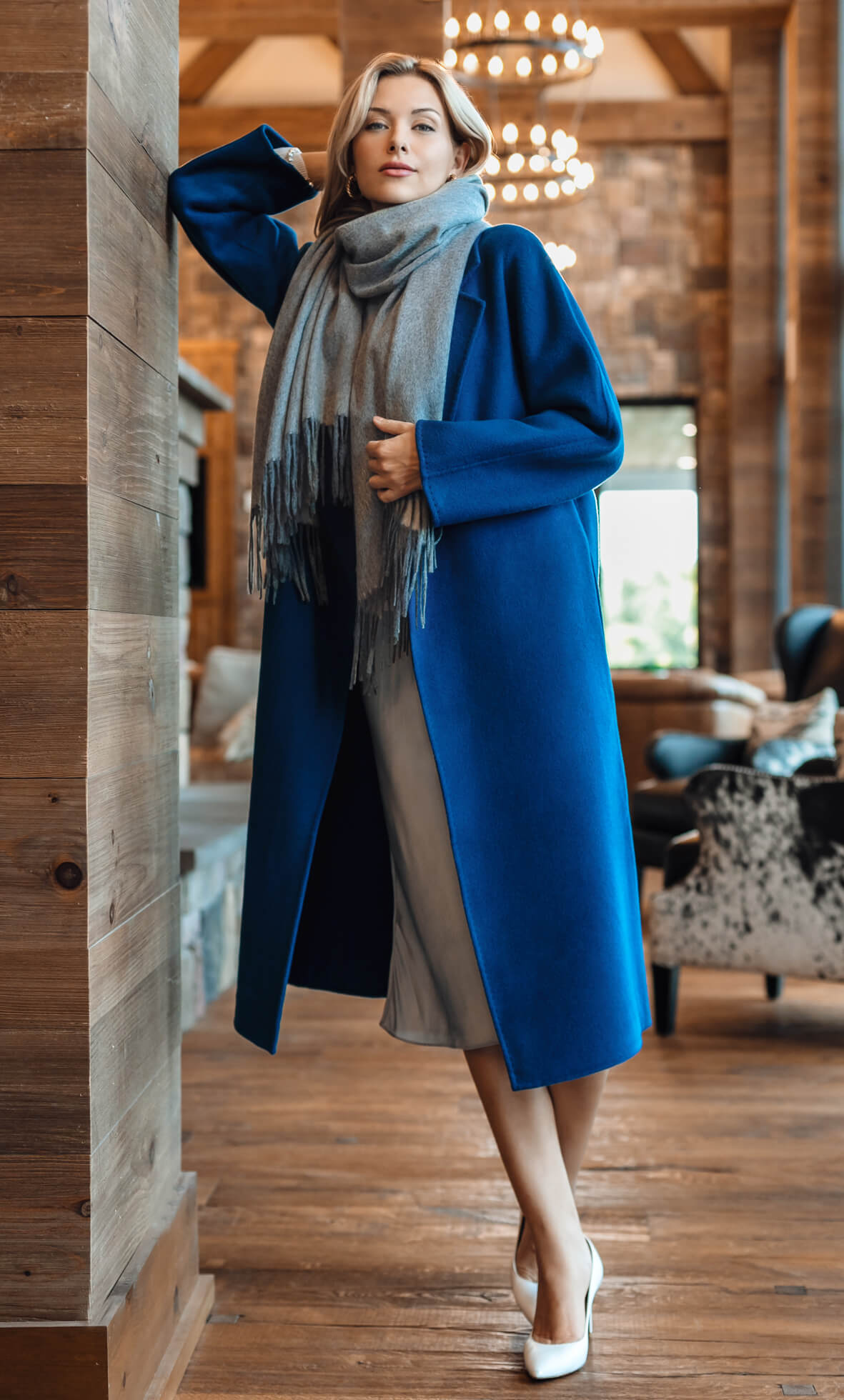 Celeste Cashmere Scarf - 100% Luxury Cashmere | Ravella
