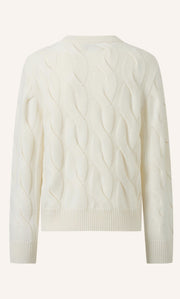 Chamonix Cable Cashmere Cardigan