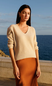 Como Cashmere Fisherman Sweater