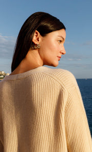 Como Cashmere Fisherman Sweater