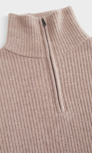 Cortina Cashmere Half-Zip Sweater