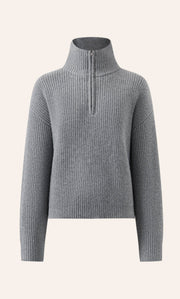 Cortina Cashmere Half-Zip Sweater