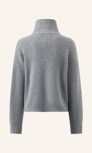 Cortina Cashmere Half-Zip Sweater