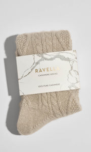 Diamond Cashmere Socks