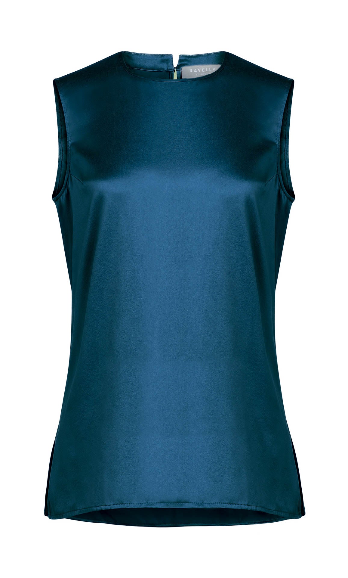 Giada Silk Shell Tank – 100% Silk Tank | Ravella Luxury Silkwear