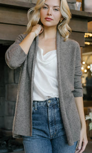 Jolie Wrap Cardigan - Cashmere & Silk