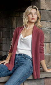 Jolie Wrap Cardigan - Cashmere & Silk