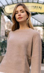 Lombardia Cashmere Fisherman Sweater