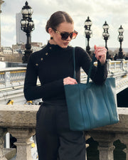 Madame Tote Bag - Italian Leather Handbag