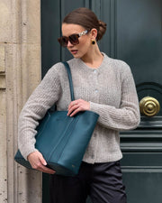 Madame Tote Bag - Italian Leather Handbag