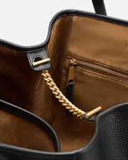 Madame Italian Leather Tote Bag