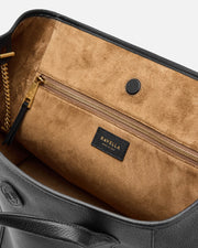 Madame Italian Leather Tote Bag