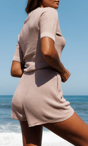 Mara Silk Knit Shorts