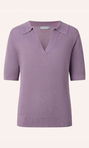 Mara Silk Knit Polo