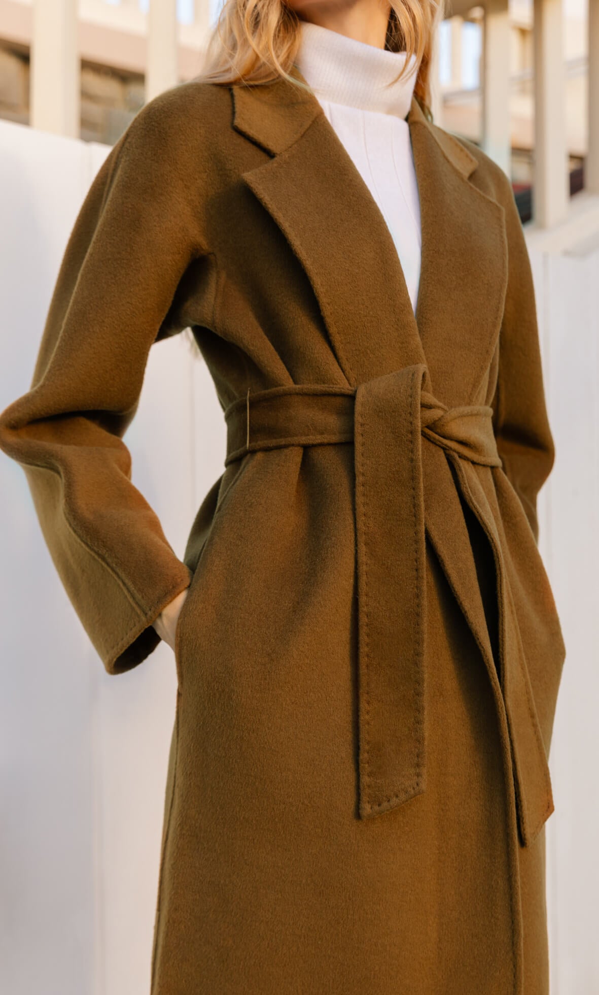 Marcella Cashmere Overcoat | Ravella