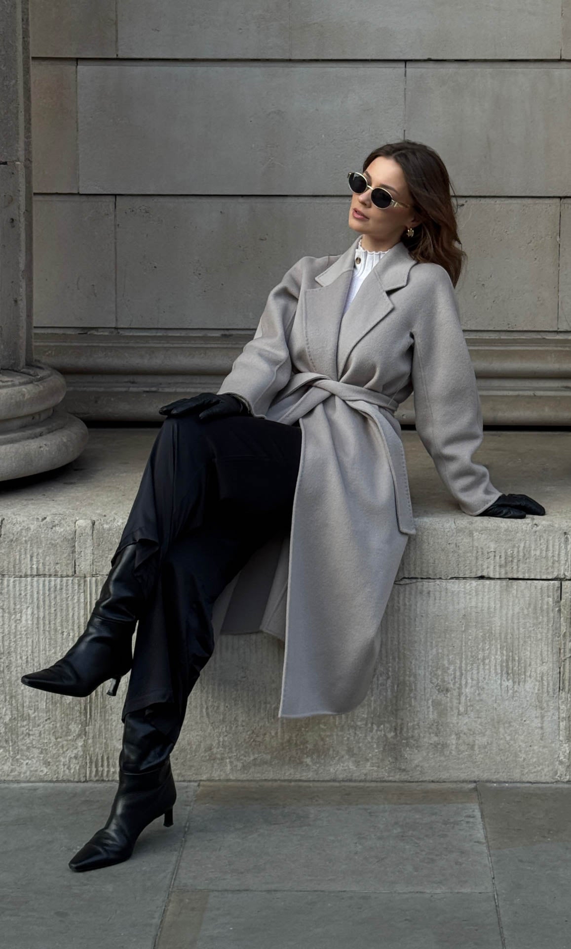 ジャケット・アウター MARKAWAREA WALKABOUT COAT WOOL CASHMERE MARKAWARE(マーカウェア) - WALKABOUT COAT WOOL x CASHMERE SOFT