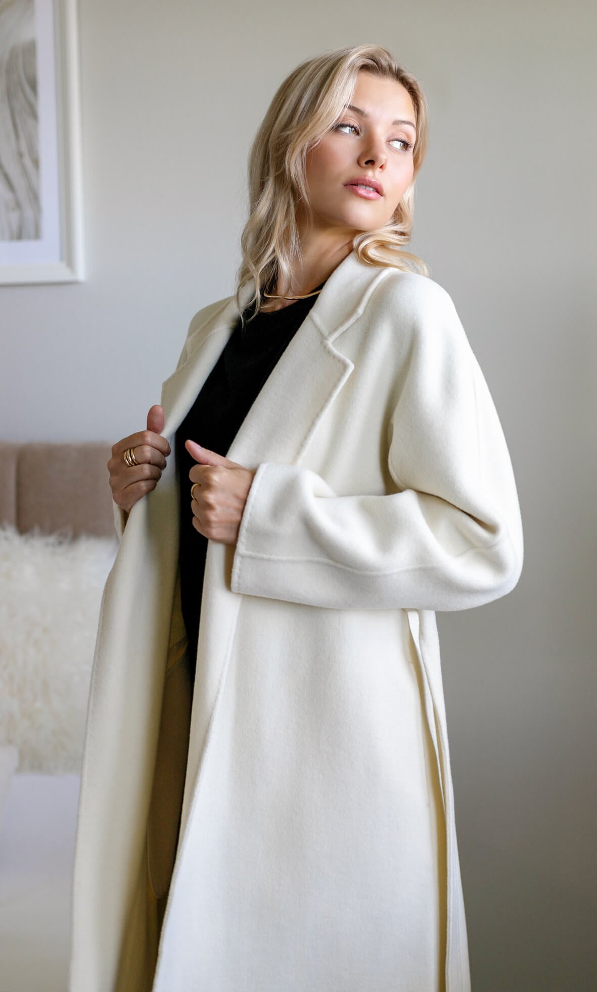 Marcella Cashmere Overcoat | Ravella