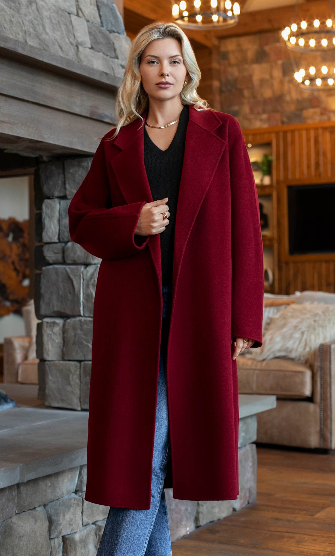Marcella Cashmere Overcoat | Ravella