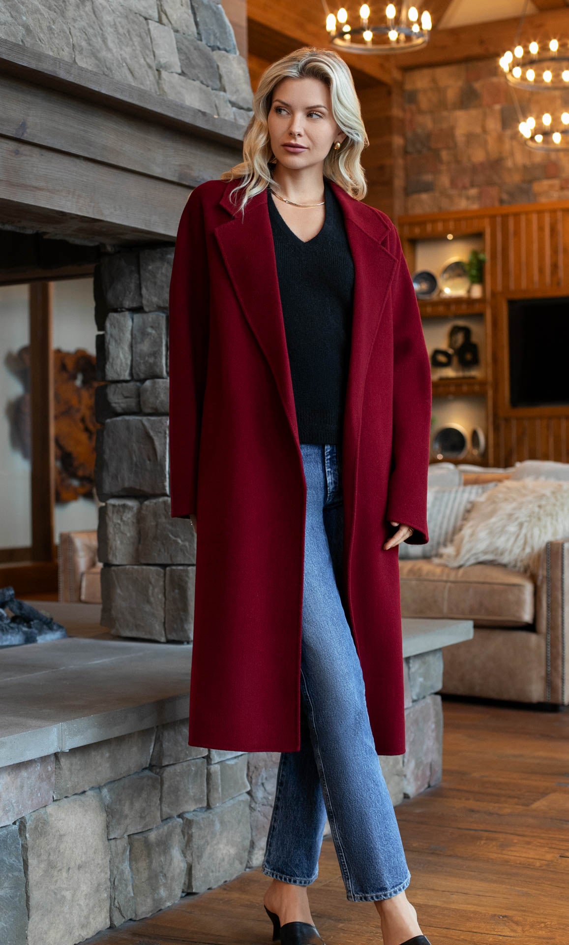 Marcella Cashmere Overcoat | Ravella