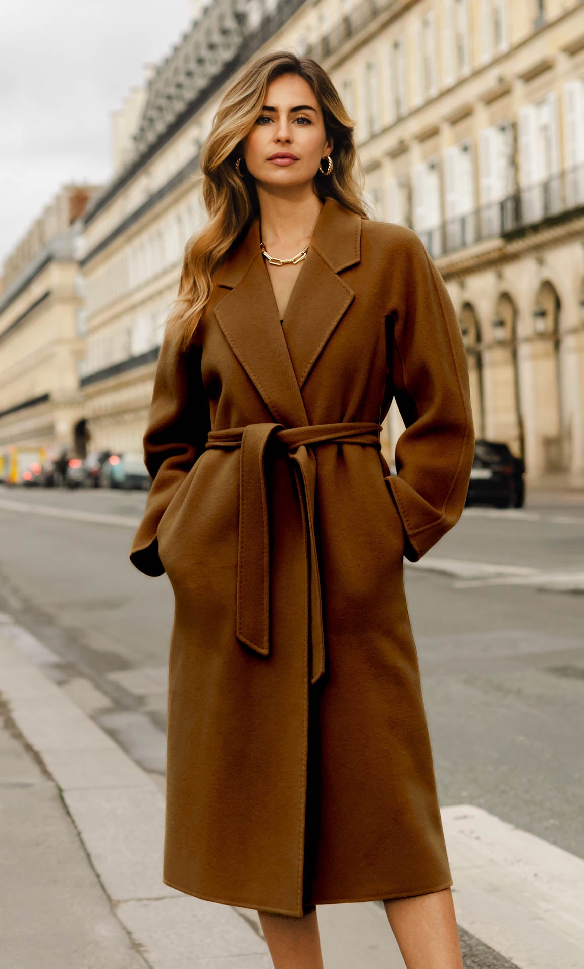 Marcella Cashmere Overcoat | Ravella